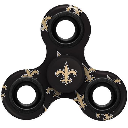 NFL New Orleans Saints Logo 3 Way Fidget Spinner 3C12